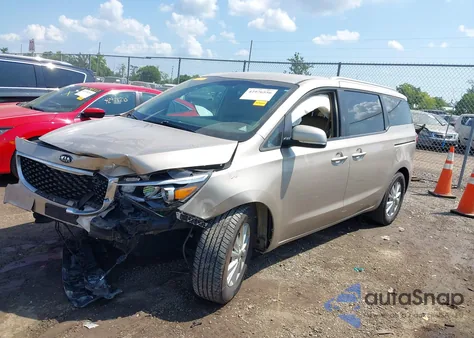 2017 Kia Sedona Lx from USA, damaged, VIN KNDMB5C18H6307230